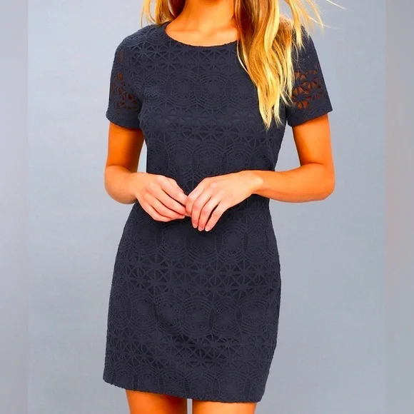 chinese dress ladies BB Dakota Zani lace shift dress